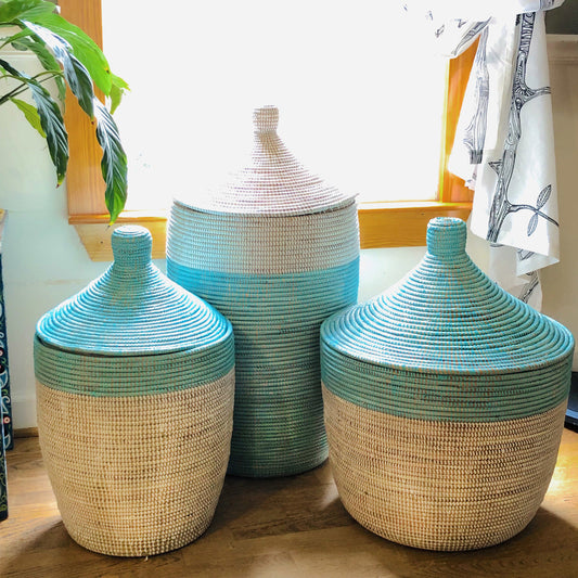 Médium Two - Tome Basket - Turquoise